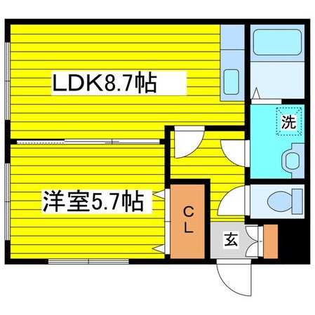 元町駅 徒歩2分 2階の物件間取画像